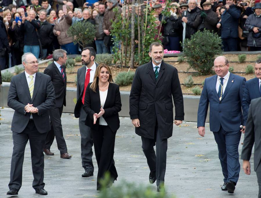 El Rey Felipe VI, ha inaugurado el Museo Íbero de Jaén