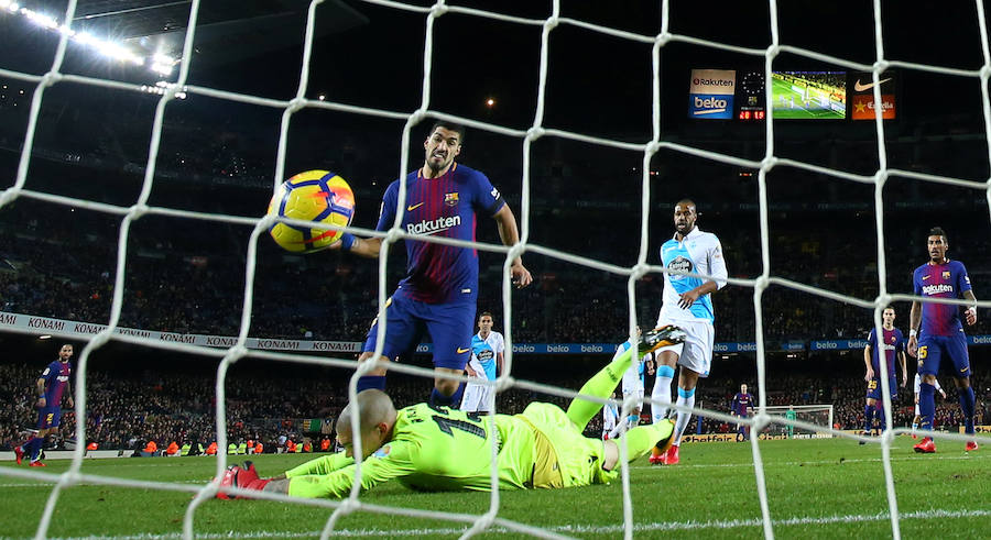 El conjunto azulgrana se deshizo con facilidad del cuadro gallego con la mirada puesta en el clásico de la próxima jornada.