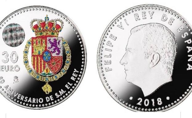 La nueva y original moneda de 30 euros que podrás ver pronto en España