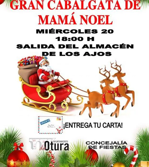Otura, el pueblo granadino que celebra la primera cabalgata de Mamá Noel por la igualdad de España