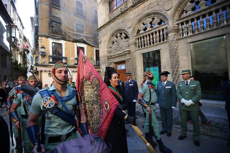 El acto ha repetido el fuerte dispositivo de seguridad de ediciones anteriores en el que han participado policías locales, agentes de la Policía Nacional y antidisturbios