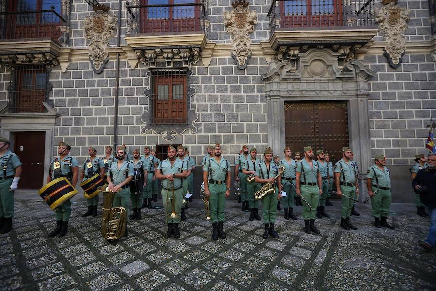 El acto ha repetido el fuerte dispositivo de seguridad de ediciones anteriores en el que han participado policías locales, agentes de la Policía Nacional y antidisturbios