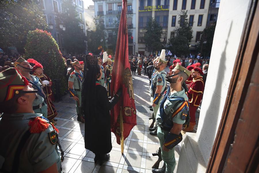 El acto ha repetido el fuerte dispositivo de seguridad de ediciones anteriores en el que han participado policías locales, agentes de la Policía Nacional y antidisturbios
