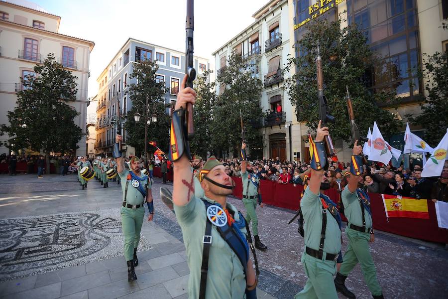 El acto ha repetido el fuerte dispositivo de seguridad de ediciones anteriores en el que han participado policías locales, agentes de la Policía Nacional y antidisturbios