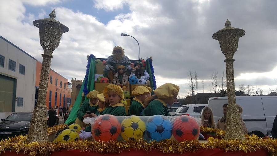 Las carrozas en Cúllar Vega.