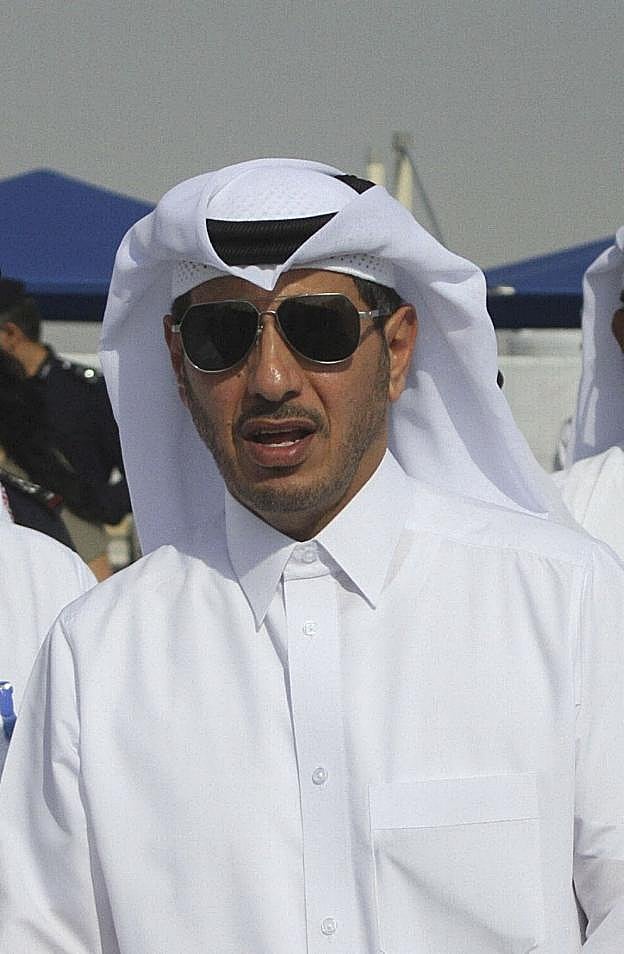 El jeque Abdullah bin Nasser.