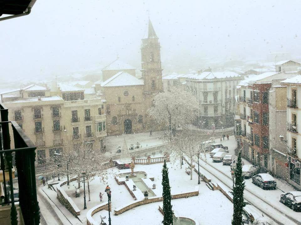 La provincia de Jaén se viste de blanco
