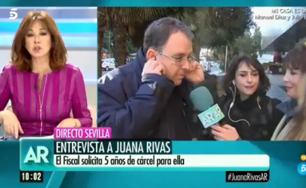 Encontronazo del abogado de Juana Rivas con Ana Rosa Quintana: "Primero hablo en Antena 3"