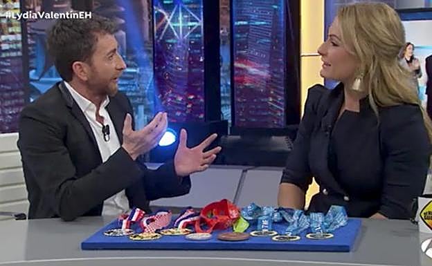 Le llueven críticas a Pablo Motos por estas preguntas a Lydia Valentín y ella le da un 'zasca'