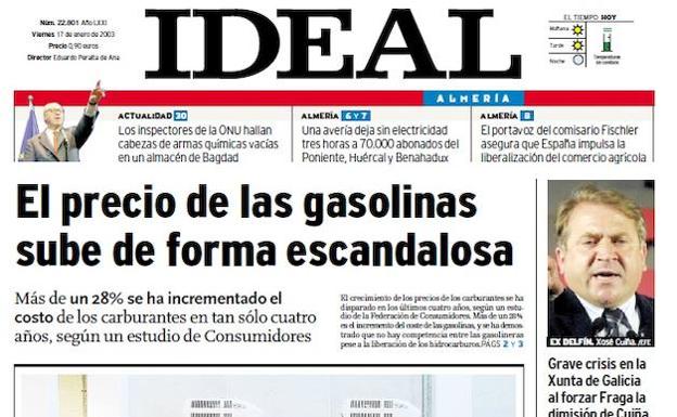 2003: El día en el que la exalcaldesa propuso una cárcel en Zurgena