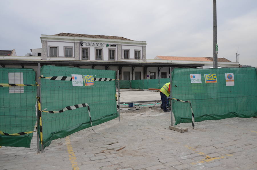 Aún falta terminar la entrada, el nuevo edificio y los que serán los nuevos aparcamientos 
