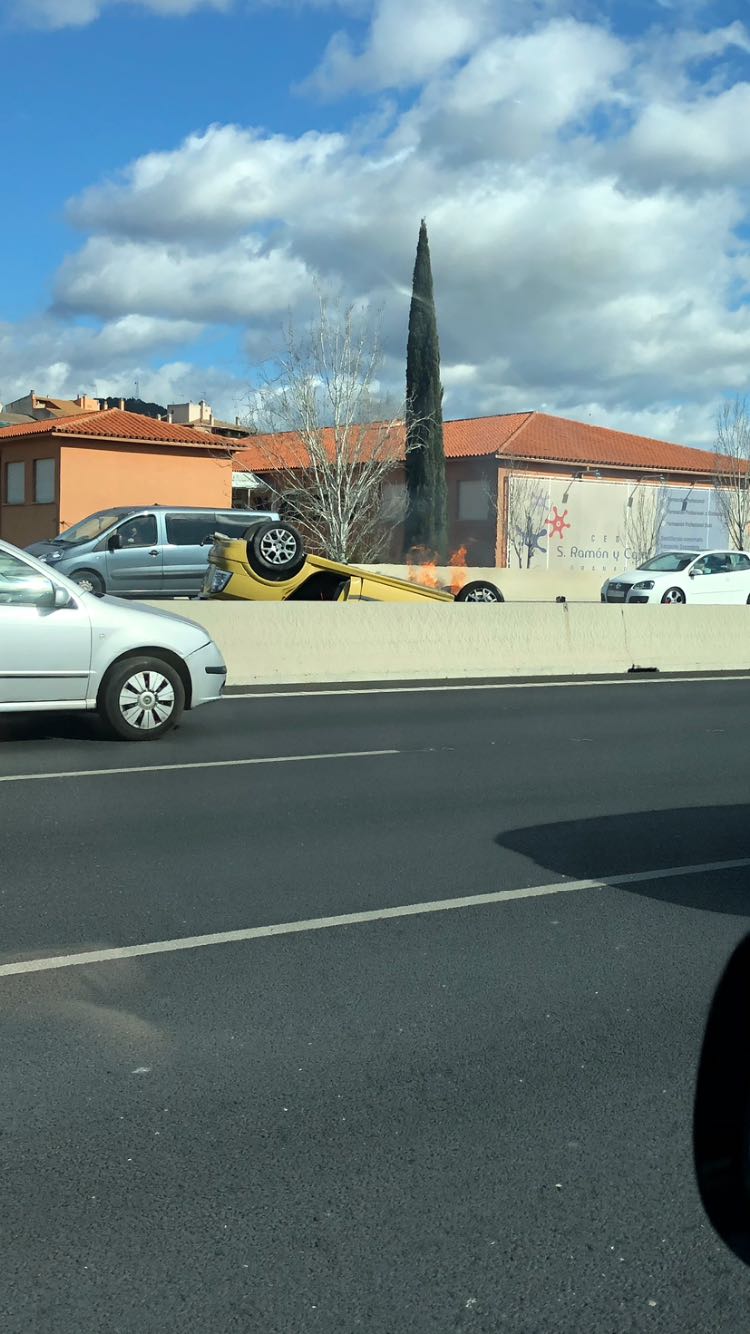 Hay al menos una persona herida grave