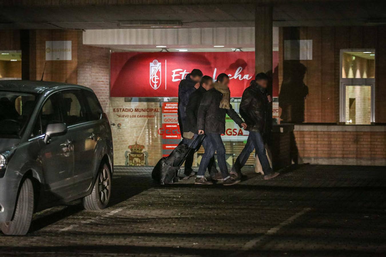 Esta actuación se ha producido en el marco de una operación por supuesto blanqueo de dinero procedente de fichajes del expresidente del club Quique Pina, que fue detenido esta mañana en Murcia