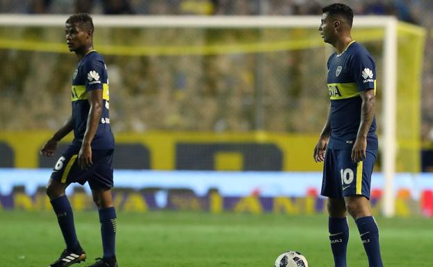 Edwin Cardona y Wilmar Barrios.