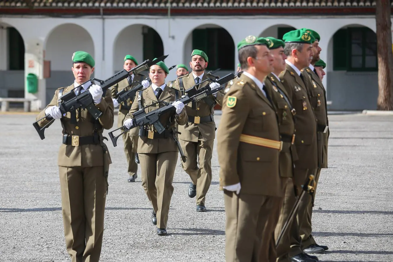 La Agrupación de Apoyo Logístico 21 celebra los 31 años de su creación con un desfile; tienen presencia en misiones internacionales en cuatro continentes