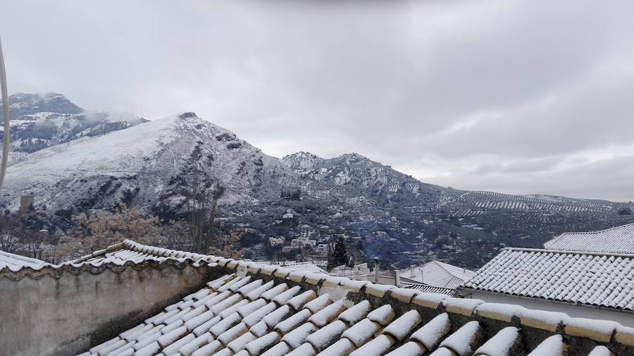 Más nieve en Cazorla tras las precipitaciones de las últimas horas
