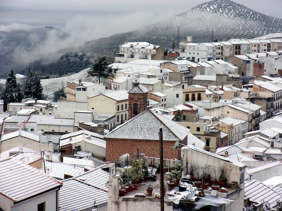 Nieve en Jaén