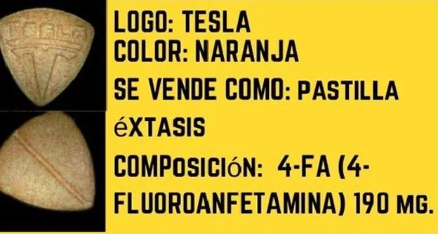 Alertan de las peligrosísimas nuevas pastillas con el logo de 'Tesla' que han llegado a España