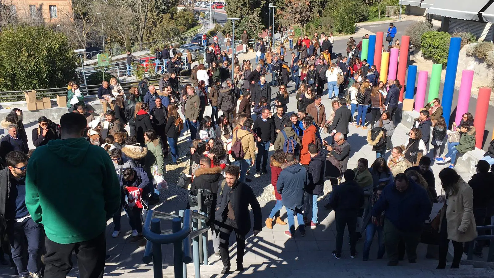 Los estudiantes, ante una prueba decisiva