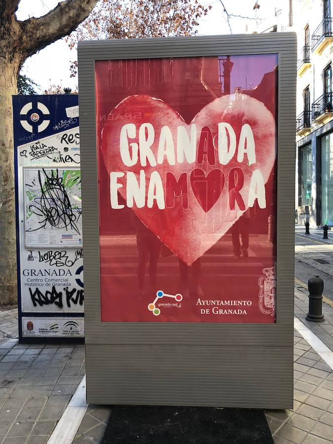 Los mejores escaparates de Granada por San Valentín