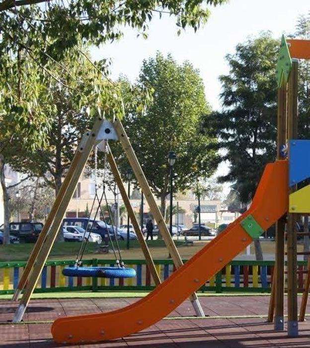 Parque infantil en Alcalá la Real. 