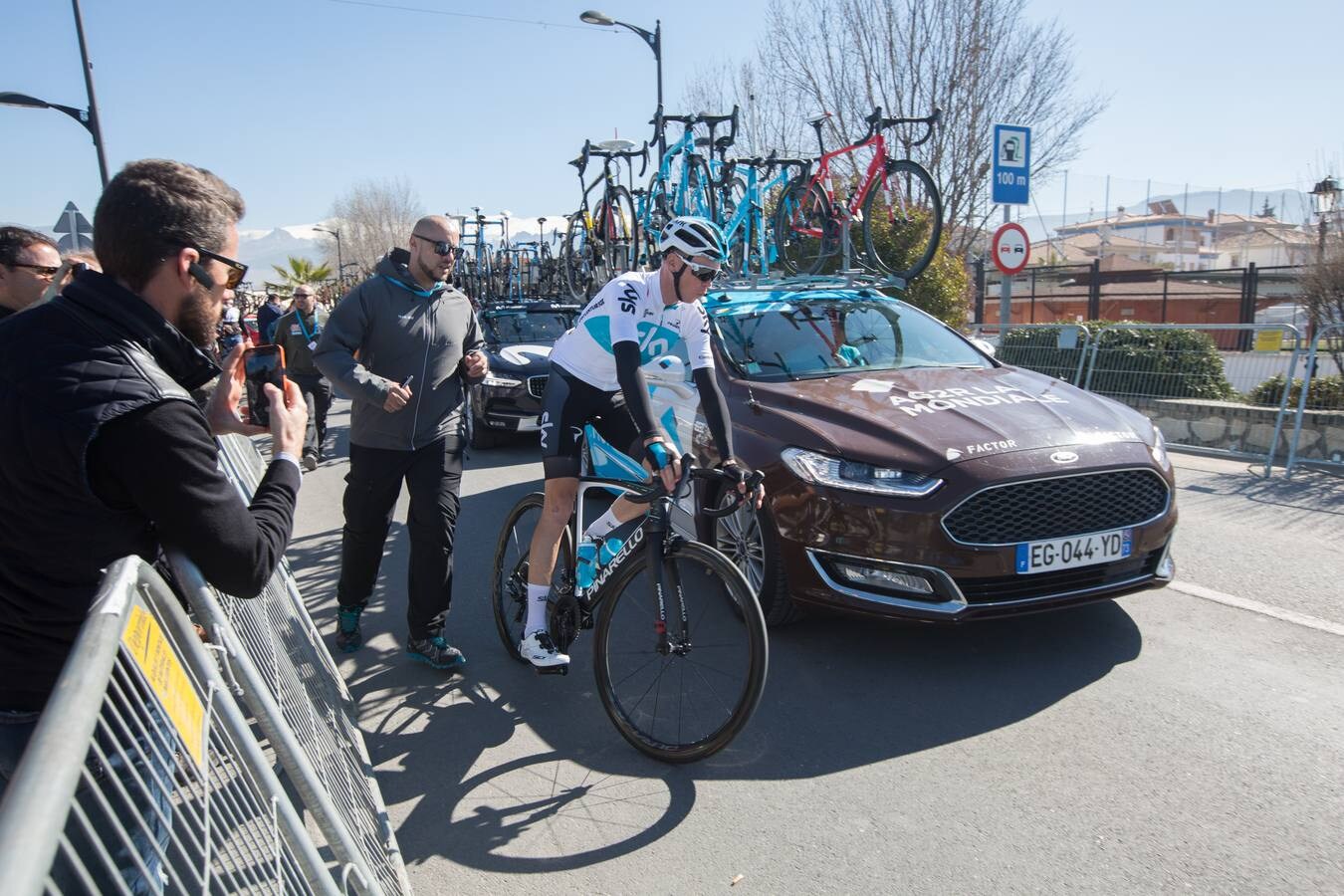 El holandés Wout Poels consigue la victoria en la llegada a Las Allanadas y se convirte en el nuevo líder de la ronda andaluza