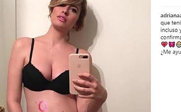 Adriana Abenia desvela el sexo de su bebé