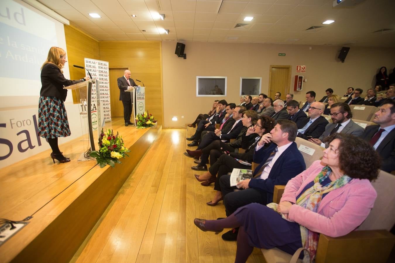 La consejera de Salud, Marina Álvarez, interviene en el Foro 'Los retos de la sanidad pública en Andalucía'