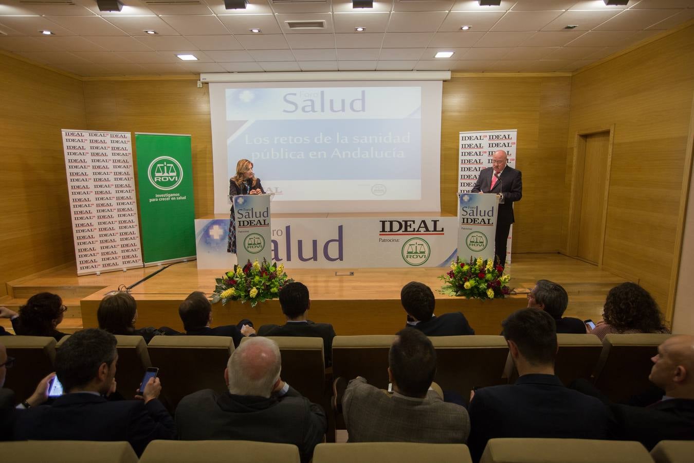 La consejera de Salud, Marina Álvarez, interviene en el Foro 'Los retos de la sanidad pública en Andalucía'