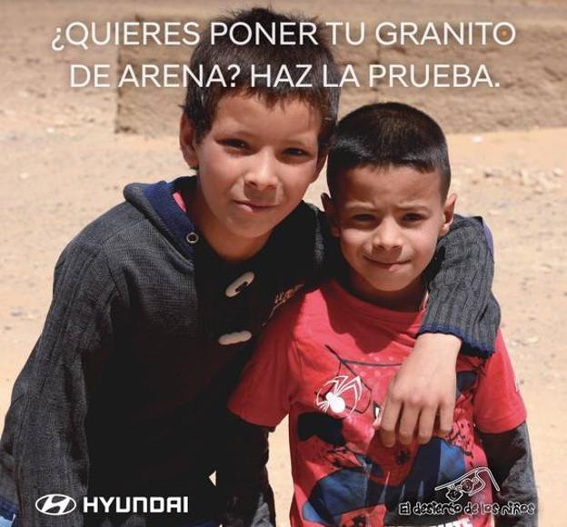 Colabora con el Desierto de los Niños en Hyundai Almerialva