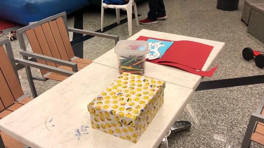 Los juegos para los más pequeños, que se realizan en la planta central, están reinventando el lugar