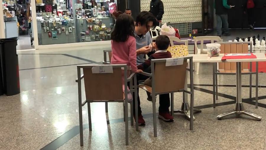 Los juegos para los más pequeños, que se realizan en la planta central, están reinventando el lugar