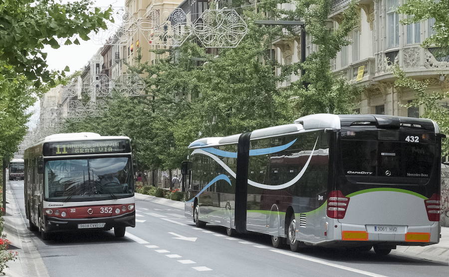Viaje de prueba de los autobuses de la LAC. 20/06/2014 