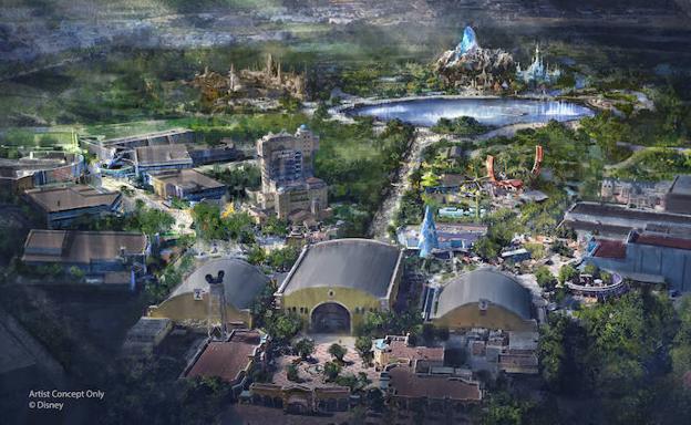 Imagen conceptual de la ampliación de Disneyland Paris.