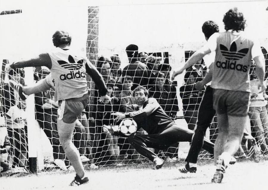 La etapa de Enrique Castro con la selección española de fútbol. 