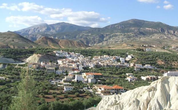 Vista panorámica de la localidad jienense de Los Hinojares.