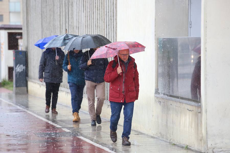 Semana de precipitaciones abundantes en la capital