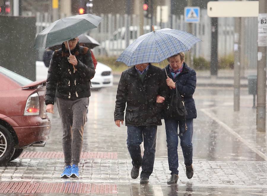 Semana de precipitaciones abundantes en la capital