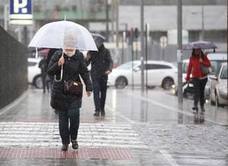 Semana de precipitaciones abundantes en la capital