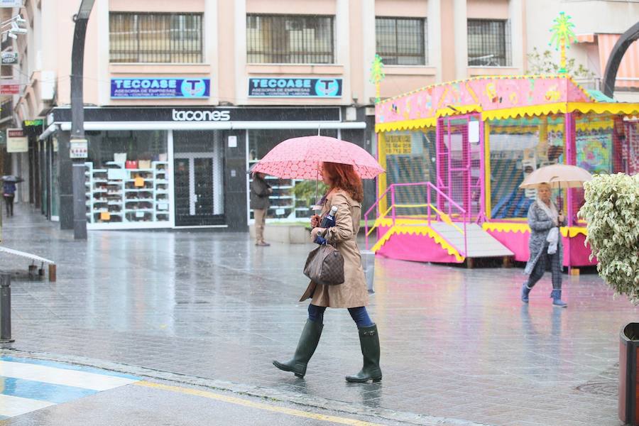La Costa de Granada, en alerta naranja por lluvias