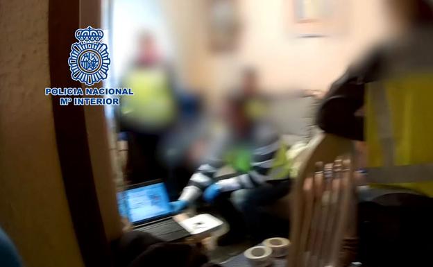 Un detenido en Granada por intercambiar pornografía infantil a través de internet