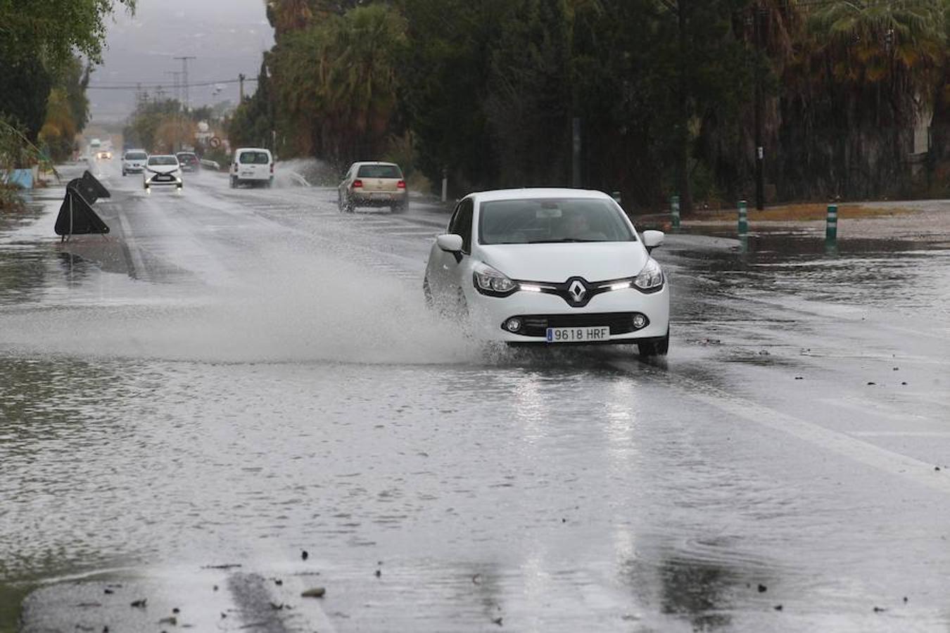 La Costa de Granada, en alerta naranja por lluvias