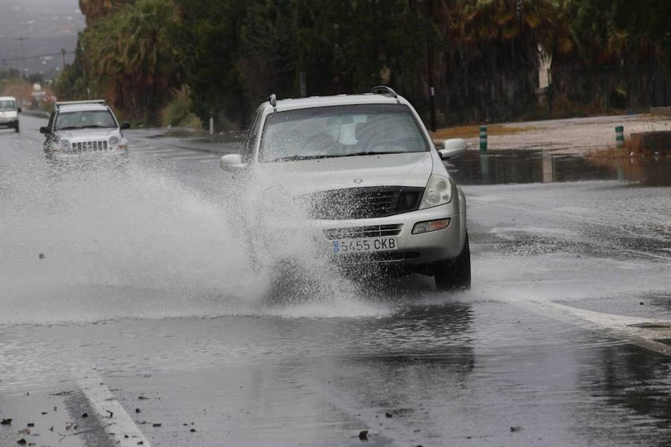 La Costa de Granada, en alerta naranja por lluvias