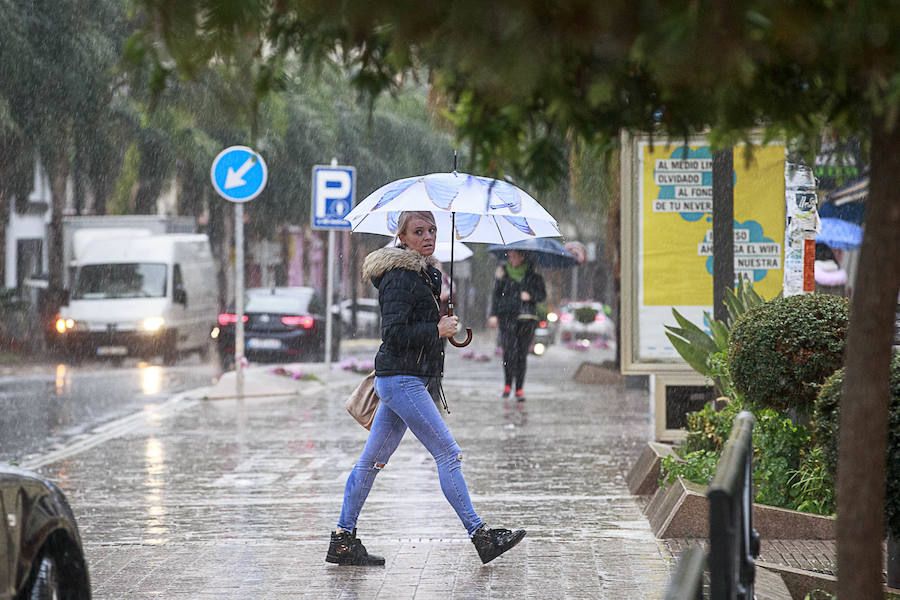 La Costa granadina, en alerta amarilla