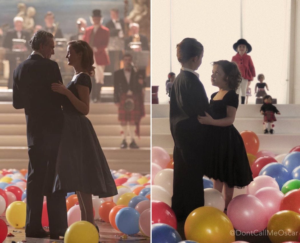 Unos niños recrean las escenas más representativas de las películas candidatas a la estatuilla