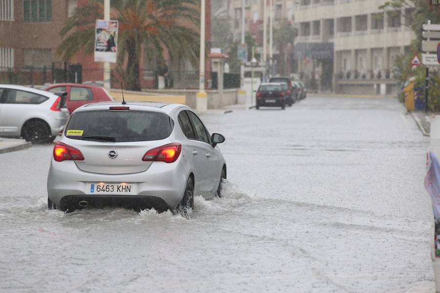 En esta zona de Motril la lluvia suele afectar a las comunicaciones 