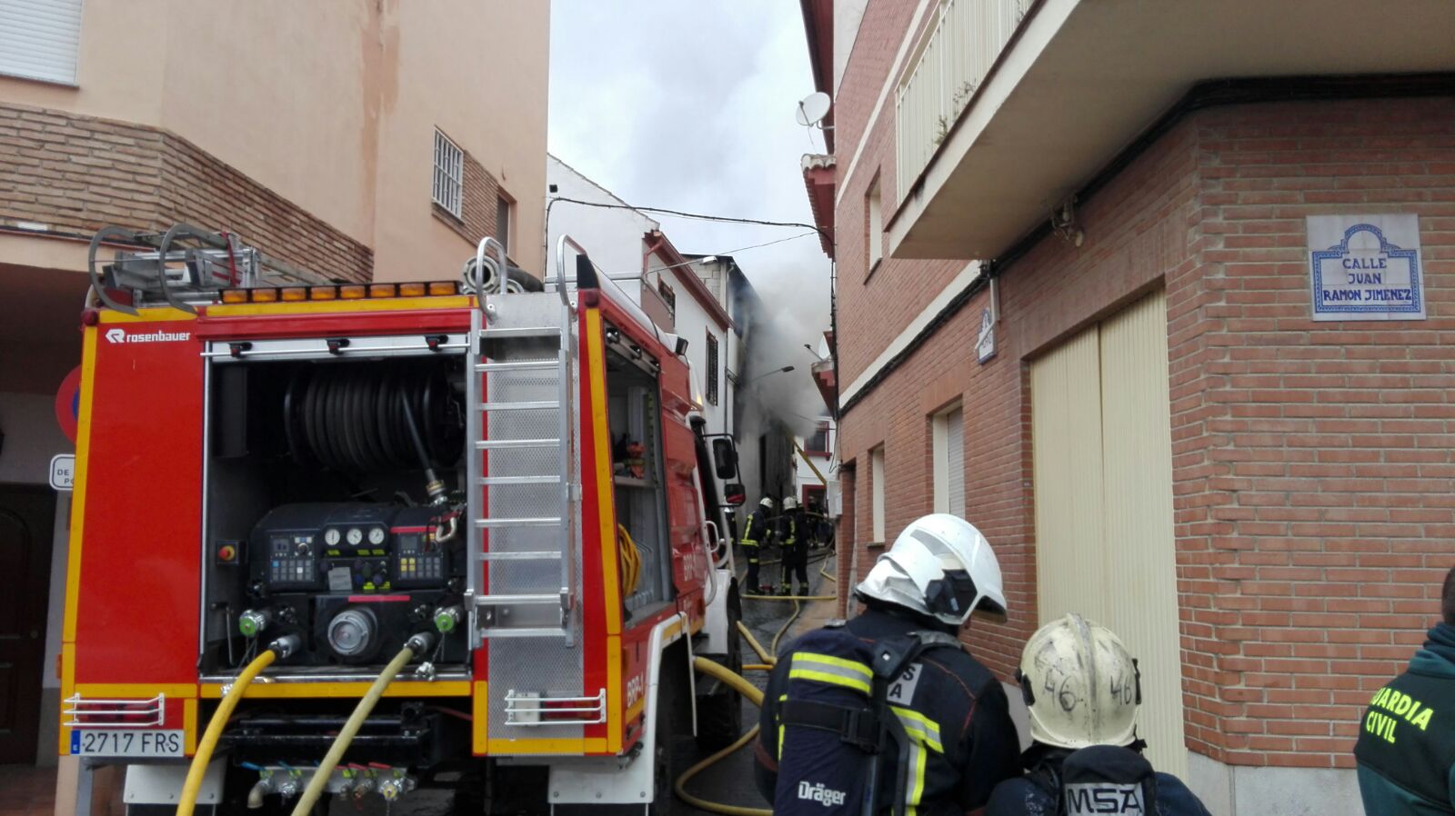 No se han registrado heridos por este incendio