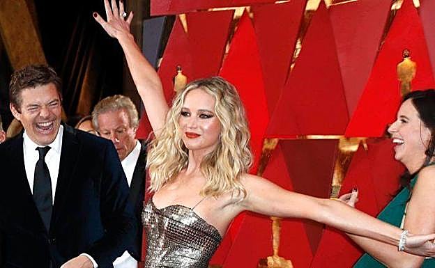Jennifer Lawrence la gran protagonista en redes tras la gala de los Óscar