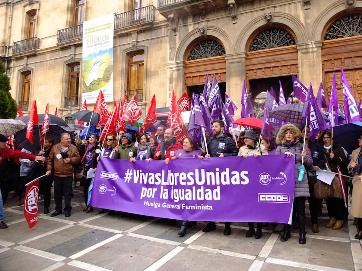 Así ha transcurrido la manifestación por el Día de la Mujer en Jaén