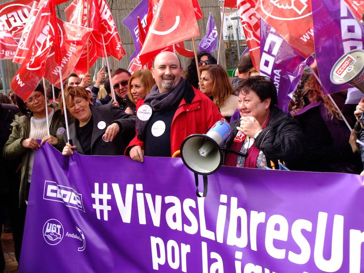 Así ha transcurrido la manifestación por el Día de la Mujer en Jaén